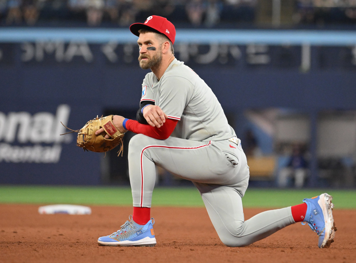Phillies' Bryce Harper Gets Bad Injury News Before Pirates Series - Athlon Sports