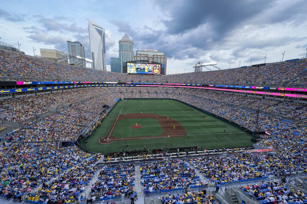 Panthers Stars Join Savannah Bananas for Record Charlotte Weekend - Athlon Sports
