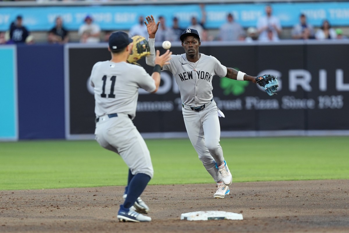 Anthony Volpe and Jazz Chisholm Jr. Set to Return for Yankees-Red Sox Finale - Athlon Sports