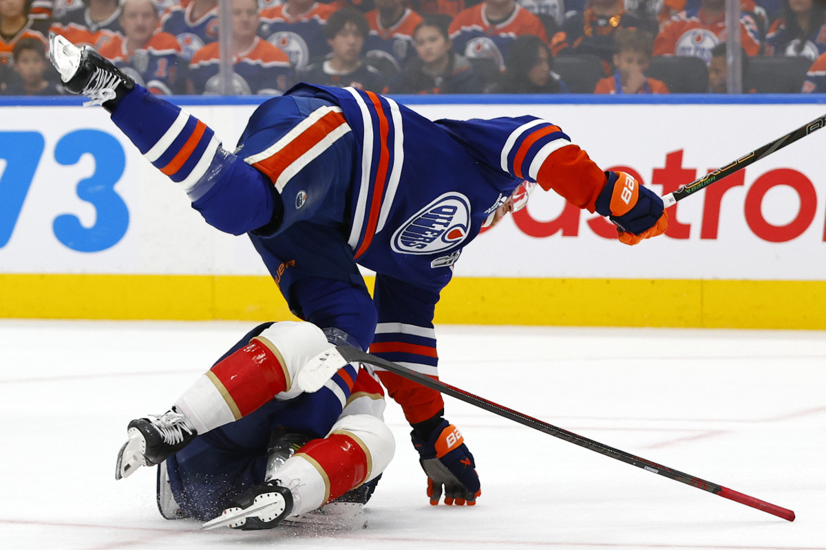 Oilers-Panthers Line Brawl Instigator Breaks Silence on Officiating Bias - Athlon Sports