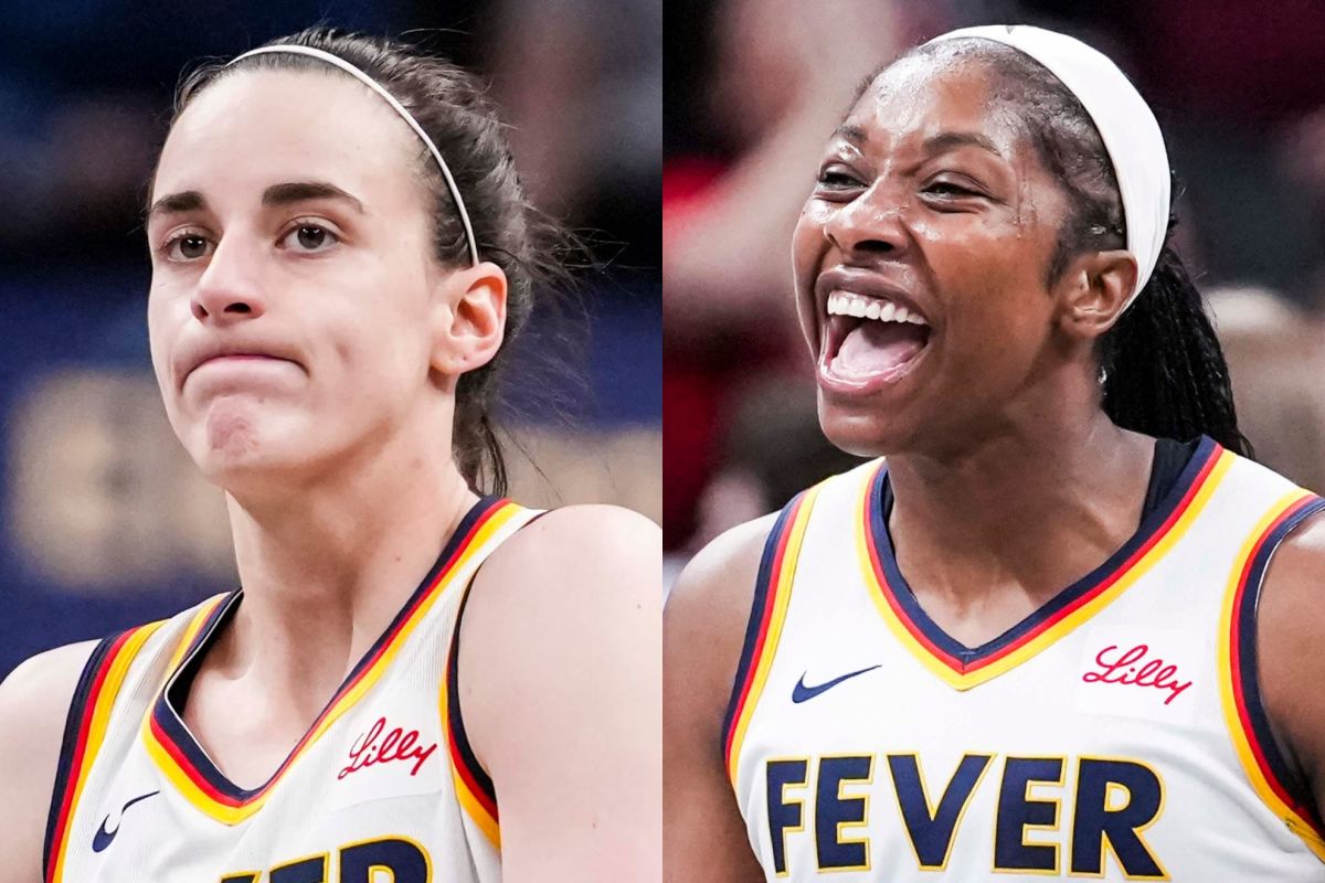 Sự trở lại của hậu vệ Caitlin Clark (trái) của Indiana Fever có nghĩa là đội phải từ bỏ hậu vệ Aari McDonald (phải).