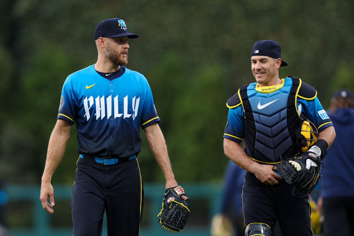 Phillies' J.T. Realmuto Reacts to Zack Wheeler's Retirement Plan - Athlon Sports