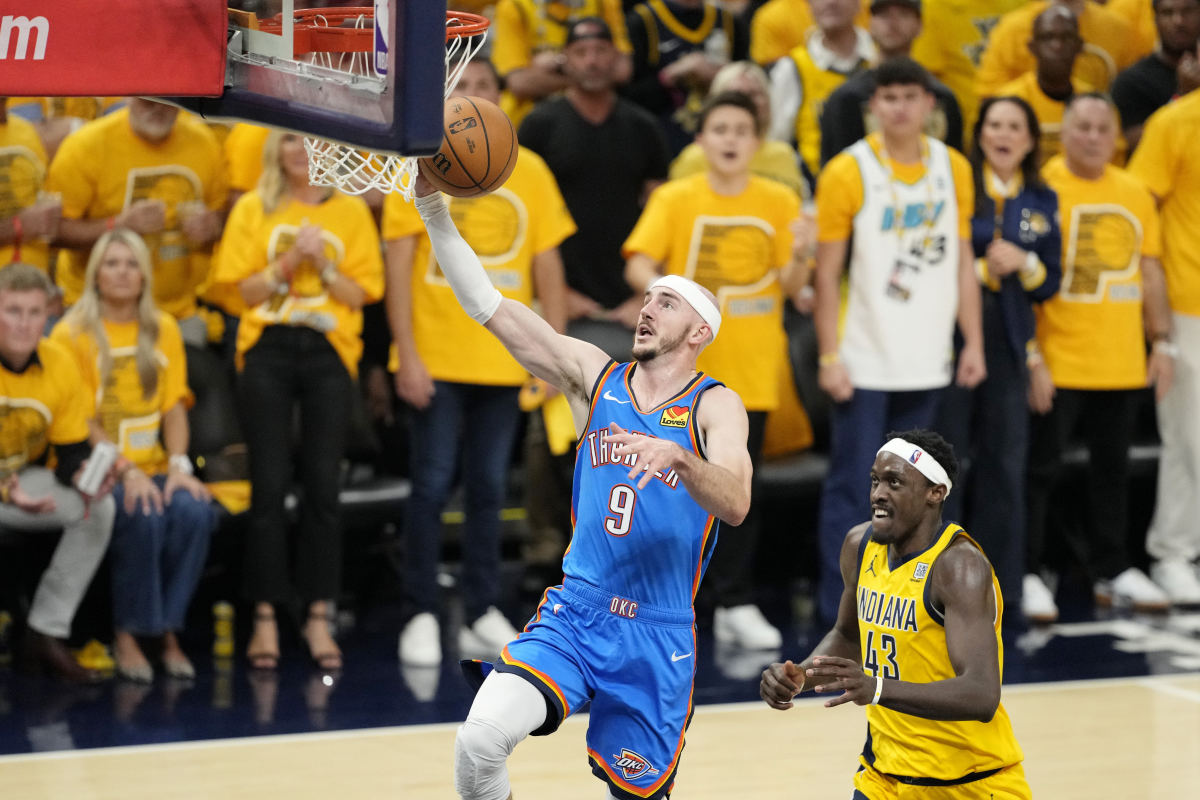 Alex Caruso Makes Unique NBA Finals History During Game 4 of Thunder-Pacers - Athlon Sports