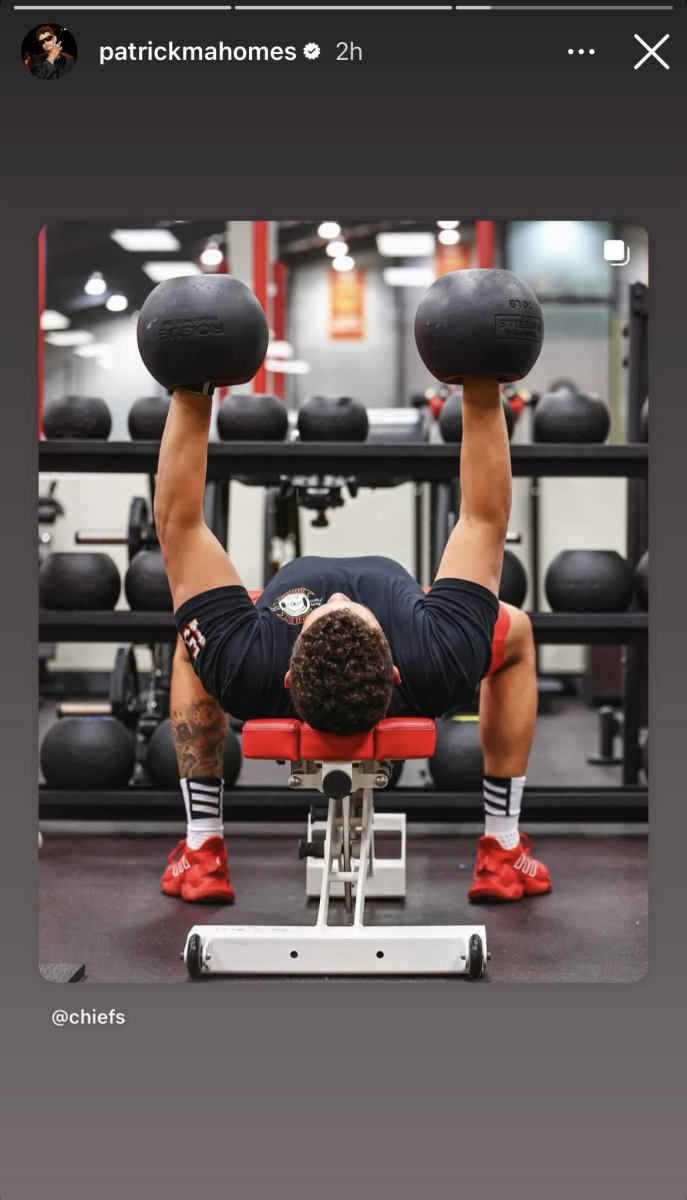 Patrick Mahomes, Instagram