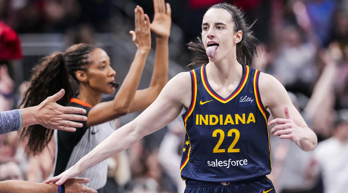 Indiana Fever guard Caitlin Clark.