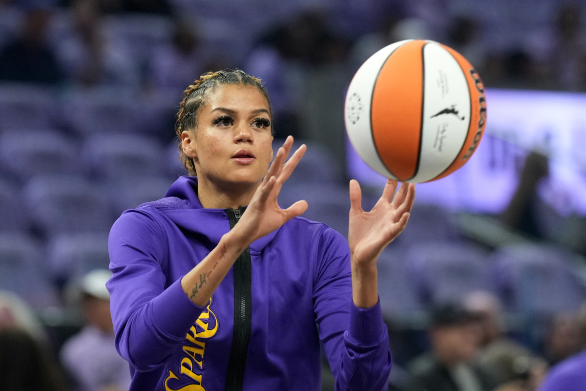 Los Angeles Sparks Player Shows Off Daring Birthday Outfit - Athlon Sports