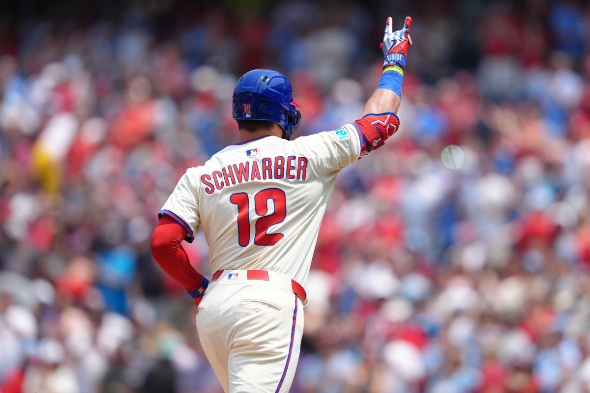 Phillies Get Bad News on Kyle Schwarber Extension - Athlon Sports