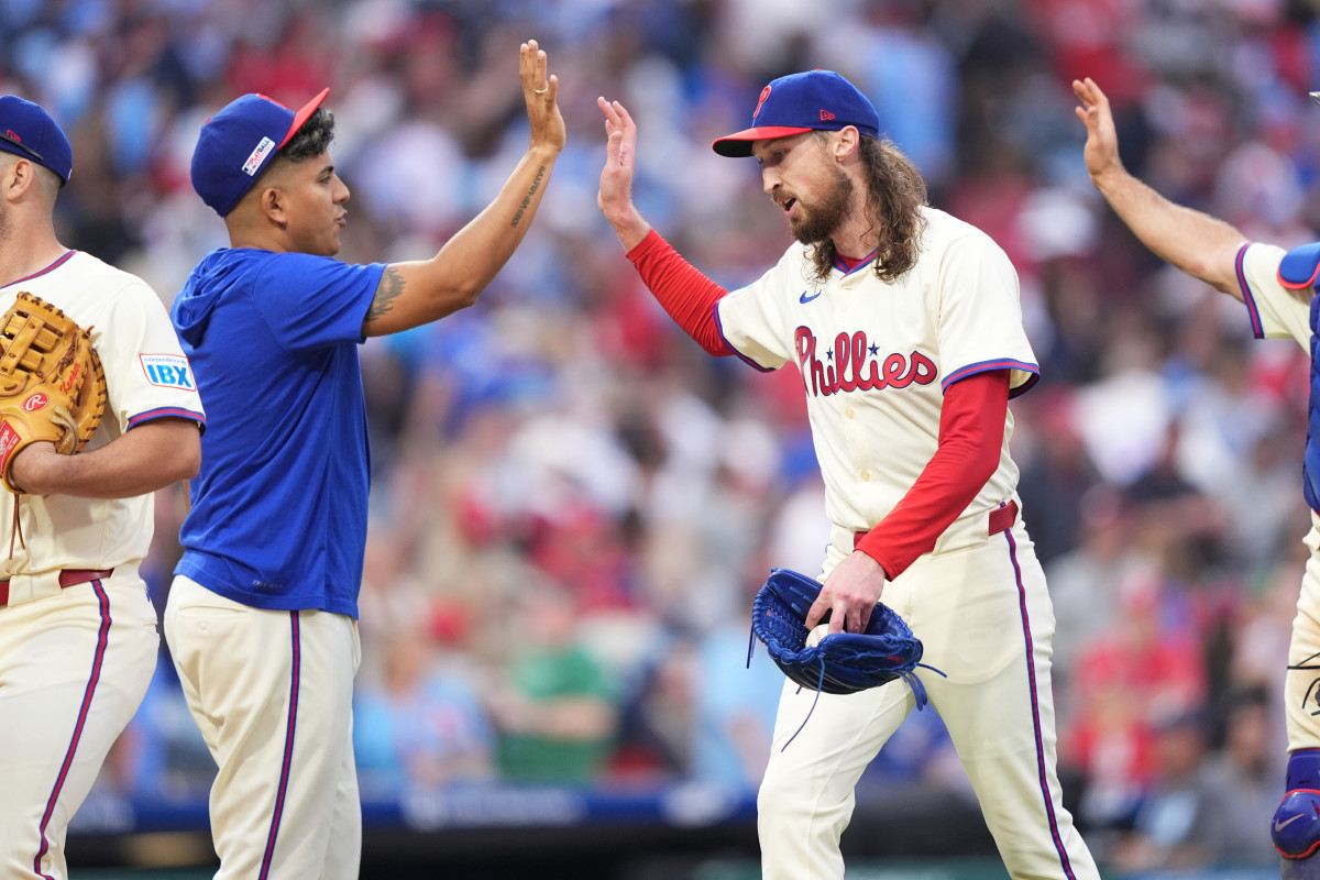 Phillies' Matt Strahm Sends Three-Word Message Amid Orion Kerkerings First Save - Athlon Sports