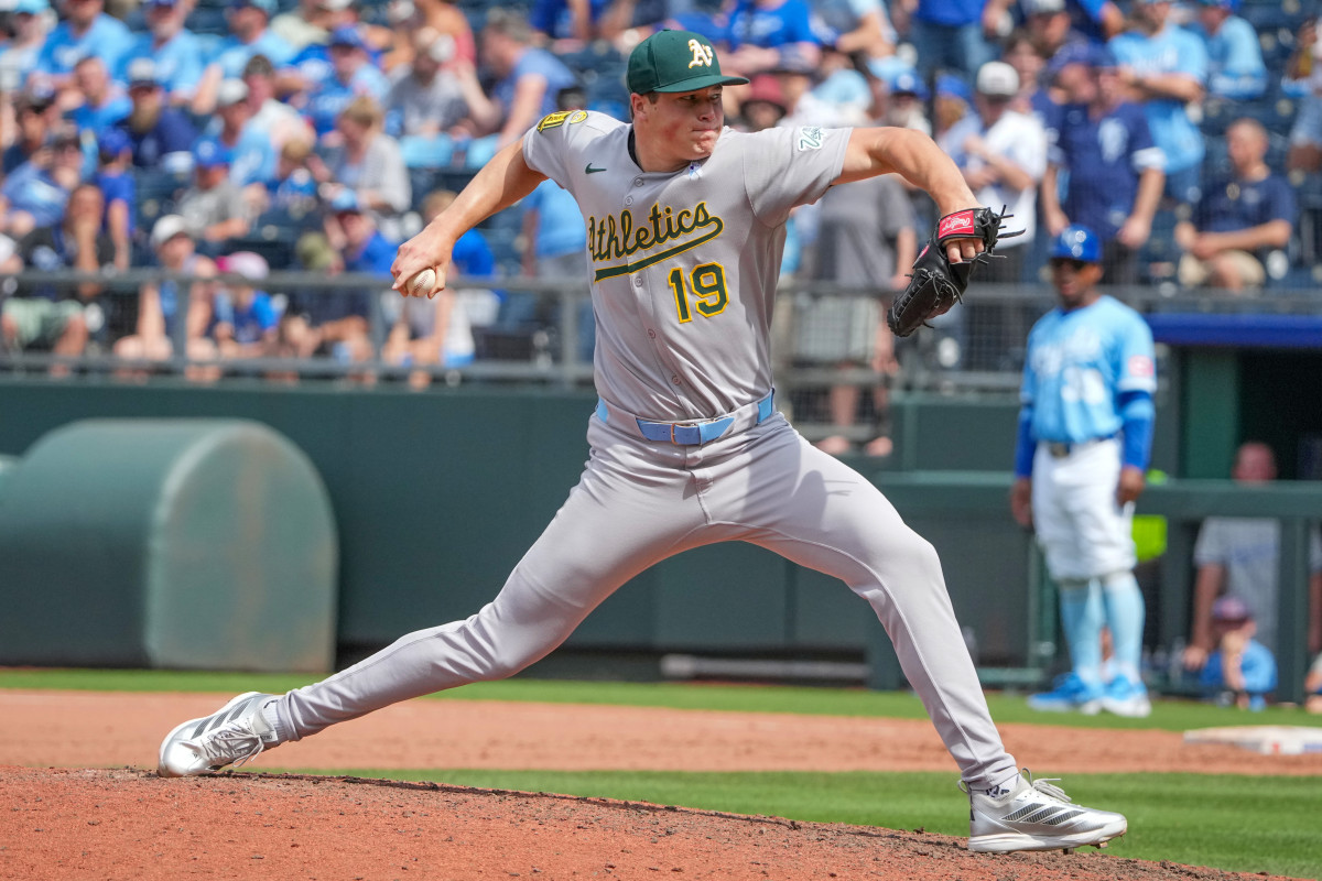 Red Sox Predicted to Add A’s Flame-Throwing Reliever via Trade - Athlon Sports
