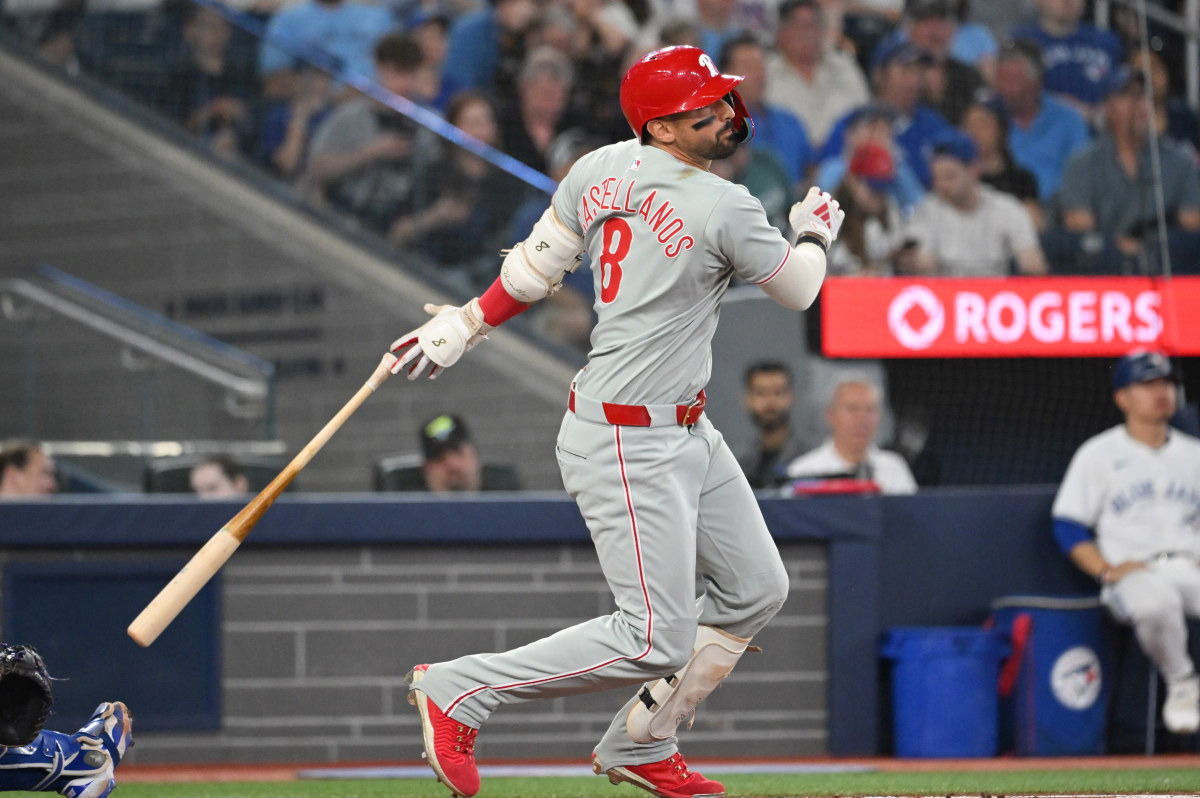 Phillies' Nick Castellanos Out of Lineup for First Time Since 2023 - Athlon Sports