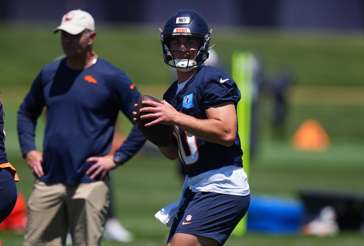 Can Broncos' New Star Break 1,000-Yards or Will Bo Nix Hurt His Chances? - Athlon Sports