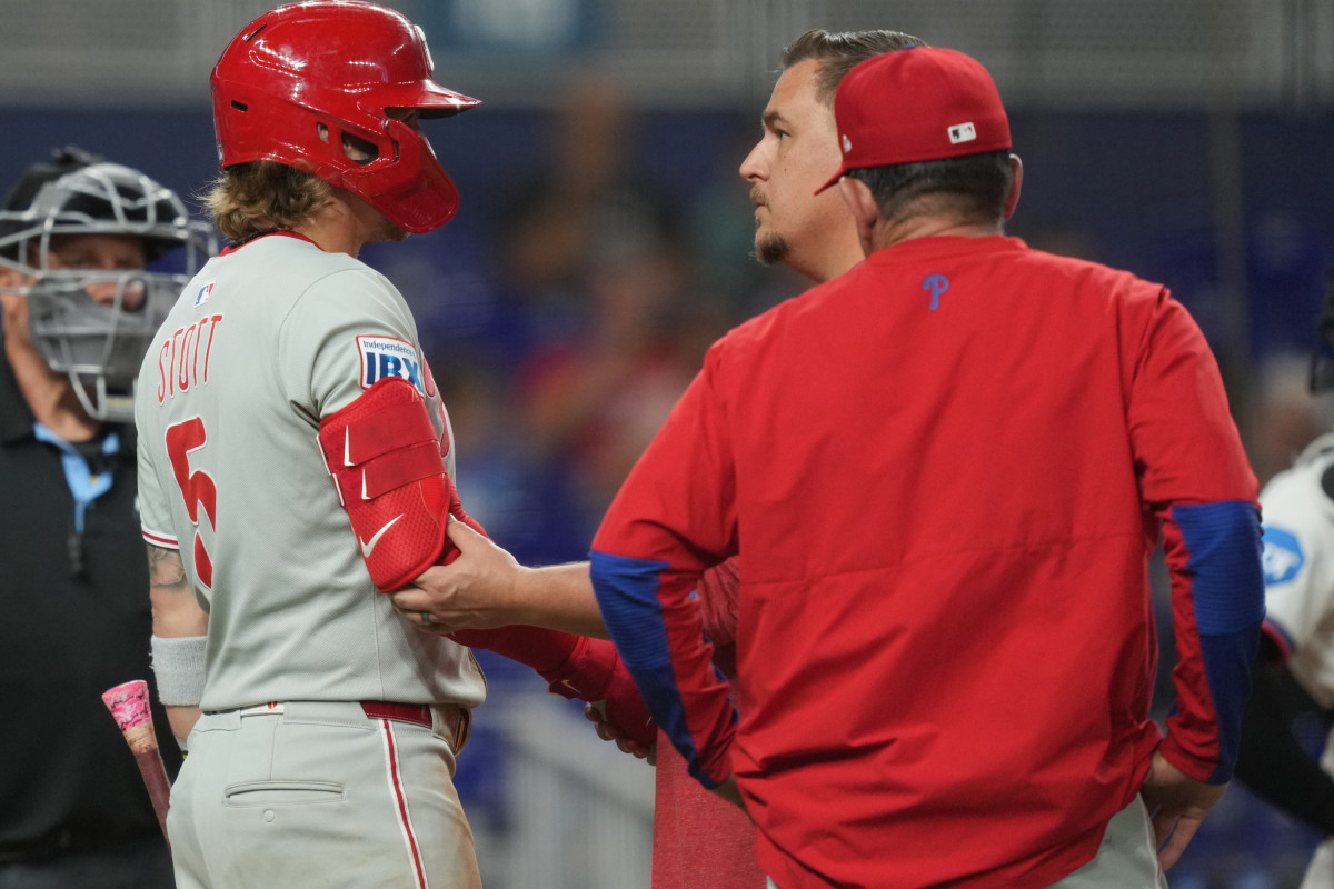 Phillies Receive Bryson Stott Scare - Athlon Sports