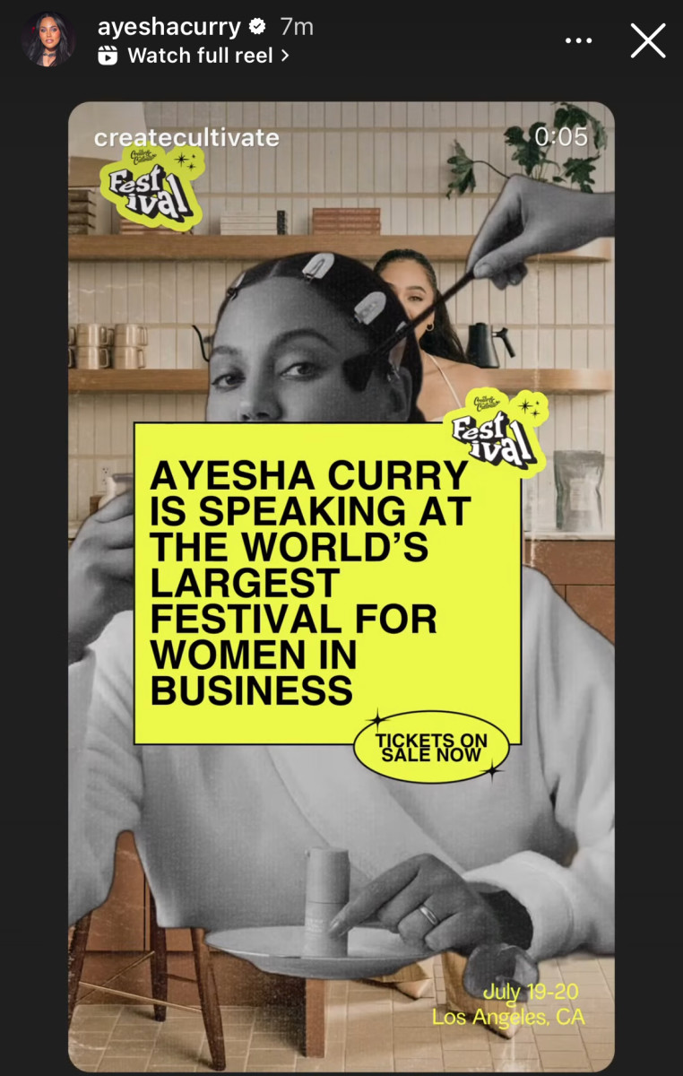 Ayesha Curry.