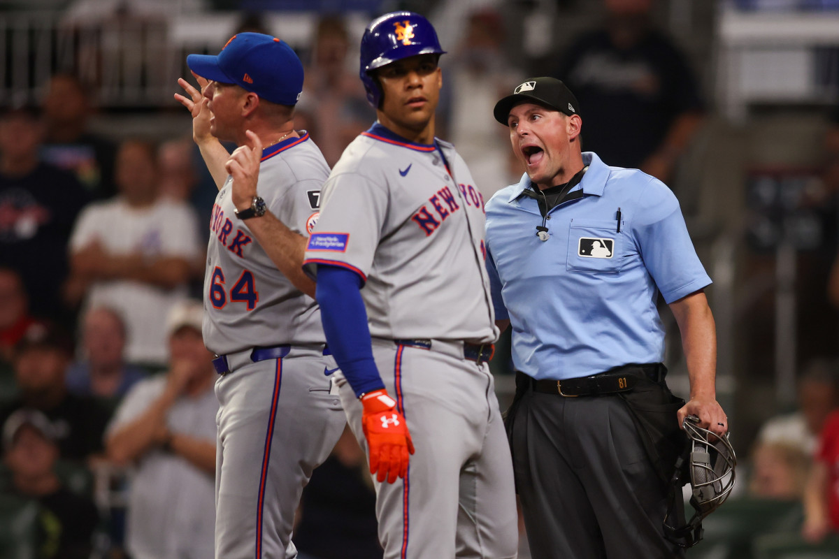 Juan Soto Calls Out Umpire After Mets' Fourth Straight Loss - Athlon Sports
