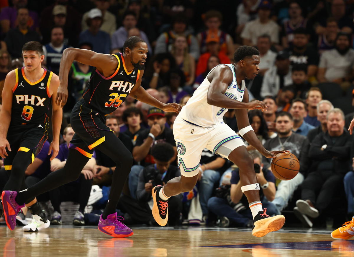 Anthony Edwards Is Reportedly Not Involved In Kevin Durant Recruitment - Athlon Sports