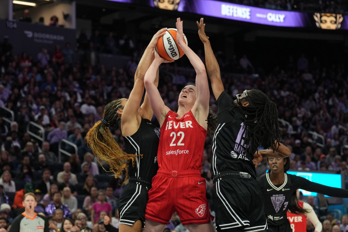 Warriors Boost Valkyries After Making Caitlin Clark History - Athlon Sports