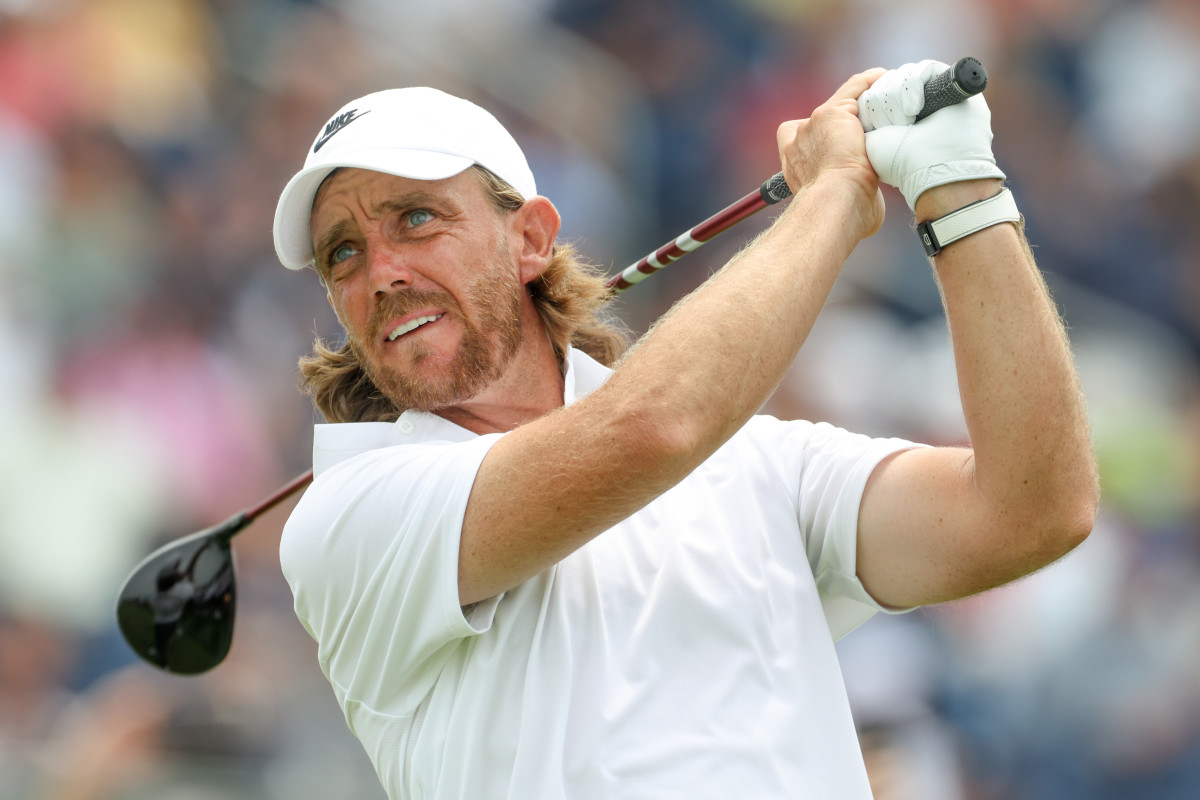 Tommy Fleetwood during the second round of the U.S. Open.