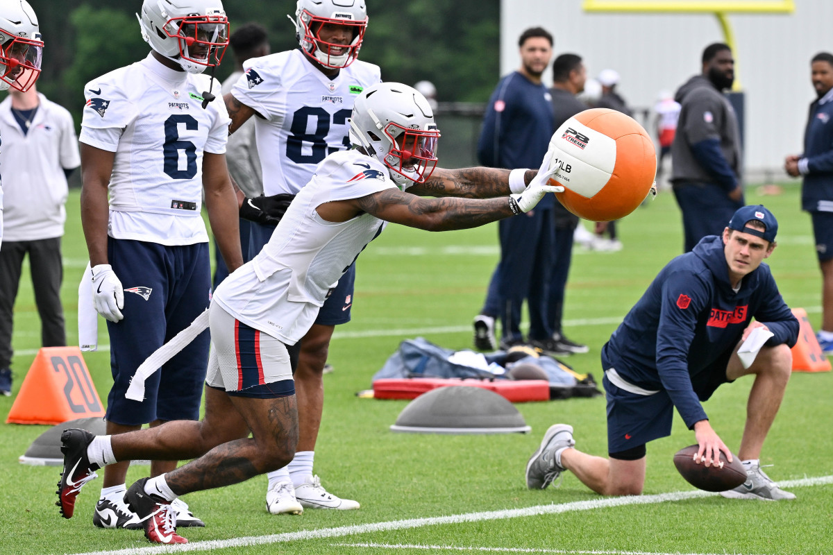 Two Patriots WRs Drafted in 2024 Could Be Cut - Athlon Sports