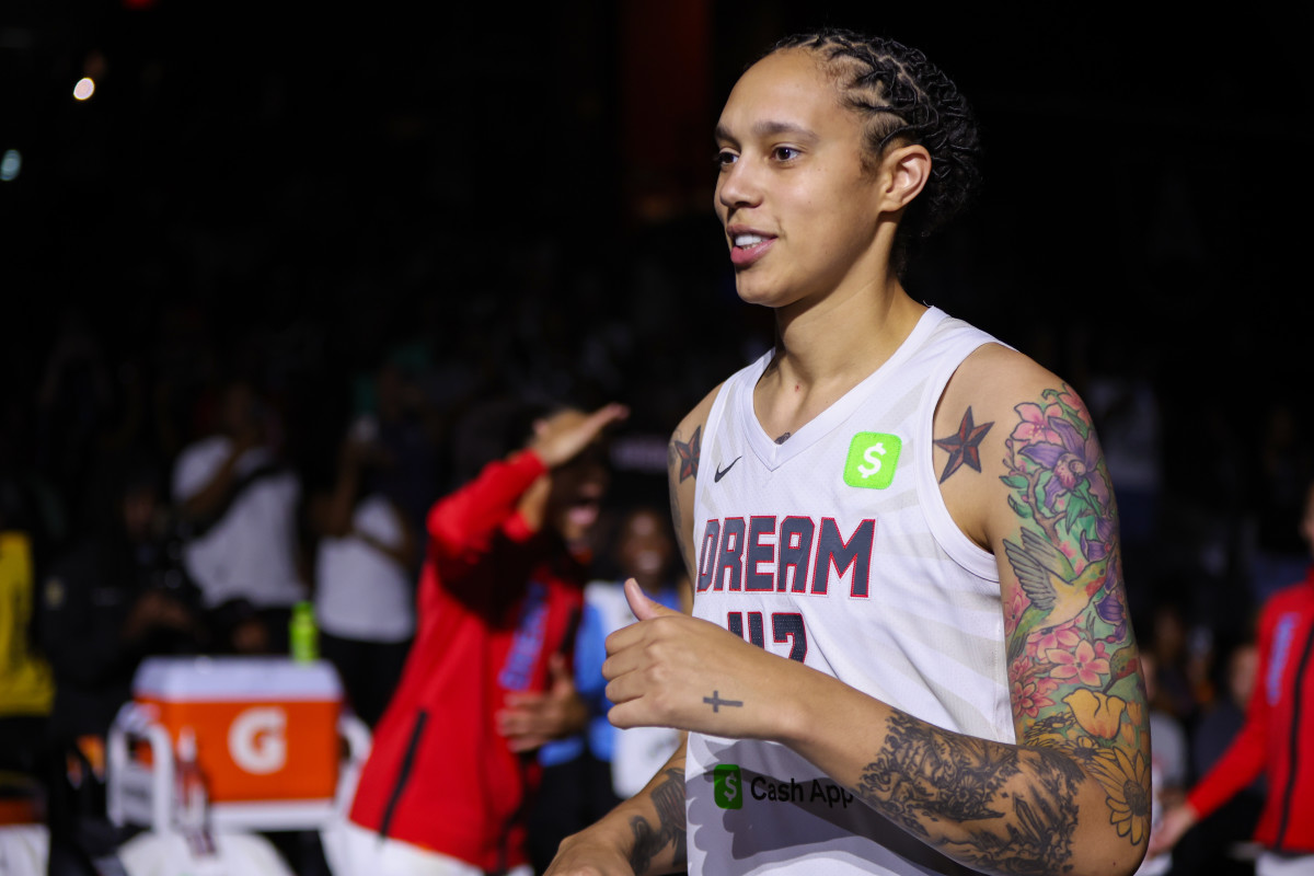 Atlanta Dream center Brittney Griner had a subpar performance against the Chicago Sky.