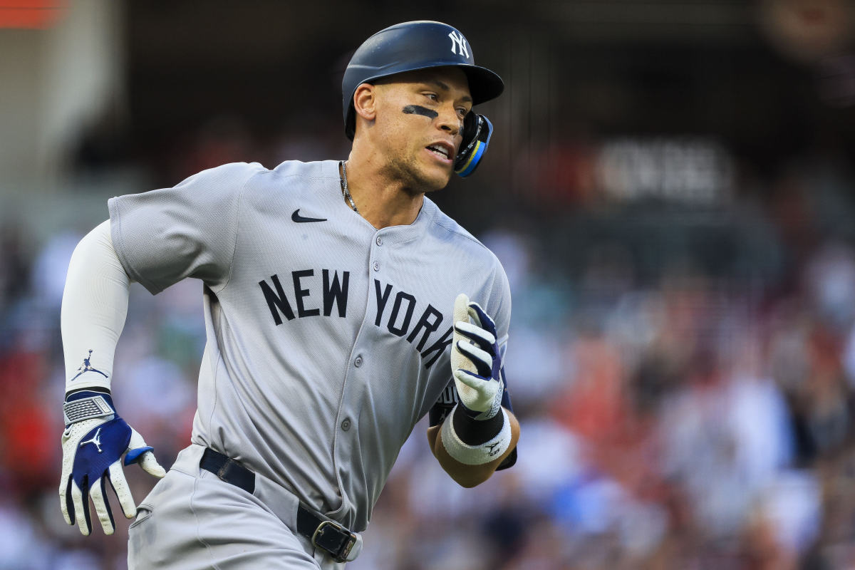 New York Yankees outfielder Aaron Judge.
