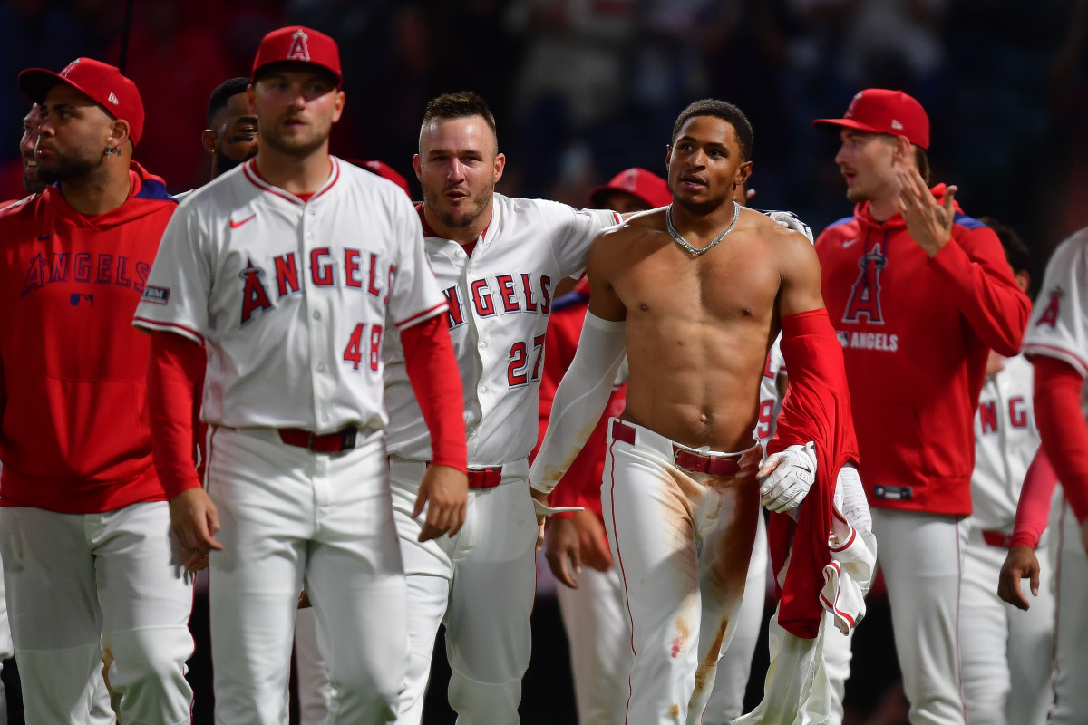 Angels' Christian Moore Makes MLB History in 12th Game - Athlon Sports