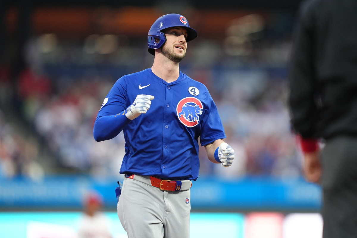 Chicago Cubs outfielder Kyle Tucker (30)