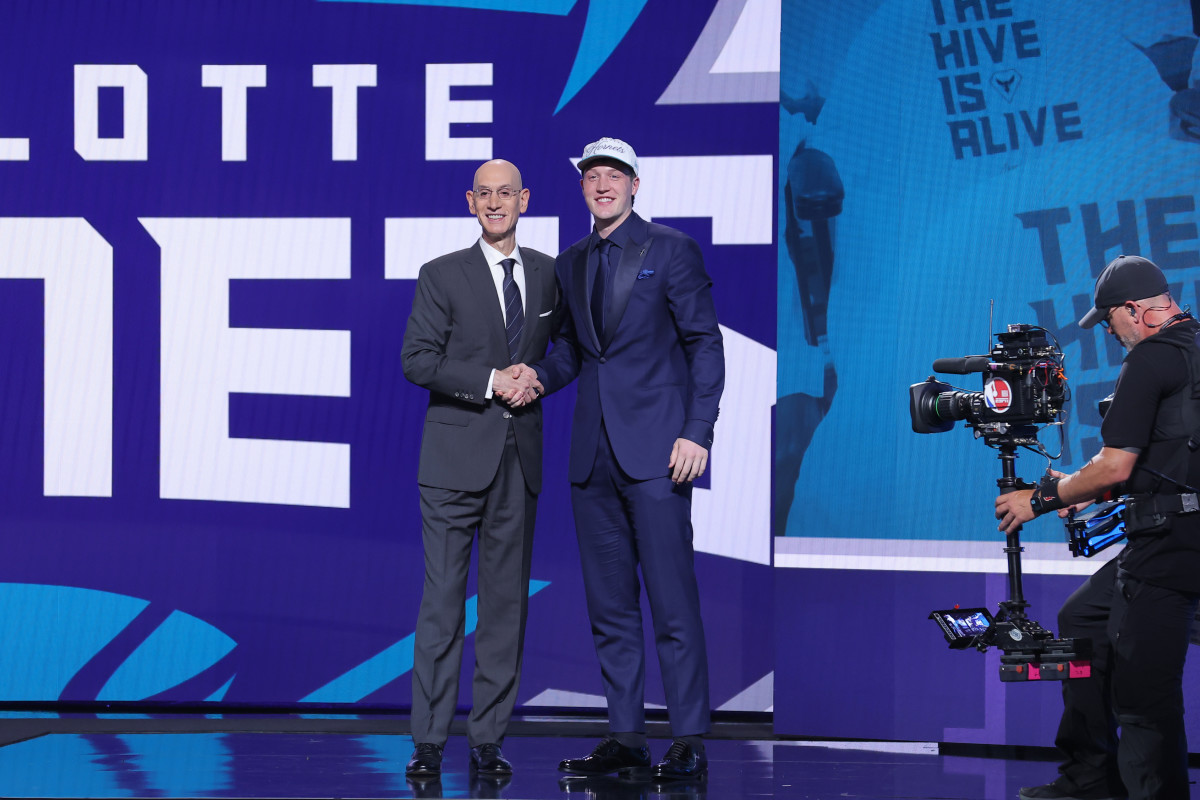 Charles Lee Praises Kon Knueppel Fit After Hornets Draft Selection  - Athlon Sports