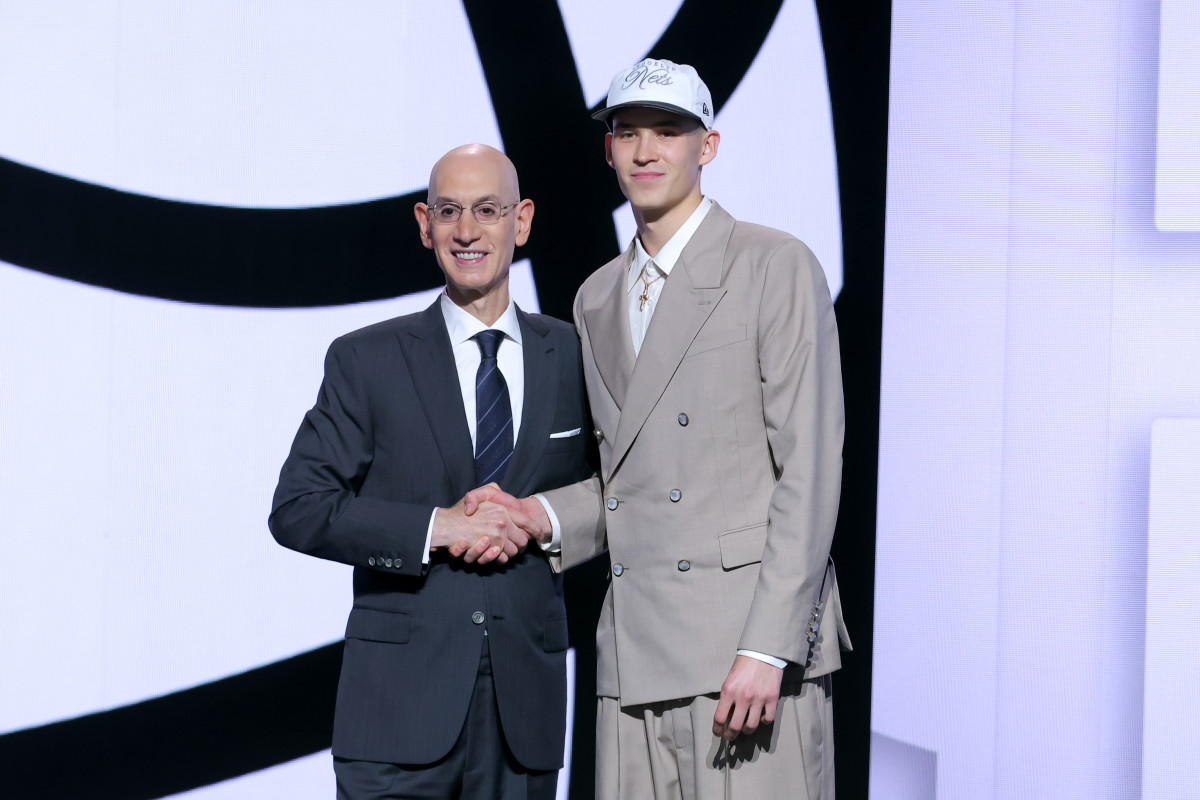 Nets’ Egor Demin Name Drops Luka Doncic During NBA Draft - Athlon Sports