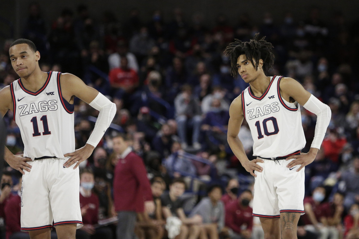 Former Gonzaga guard Hunter Sallis signs two-way deal with Philadelphia 76ers - Athlon Sports