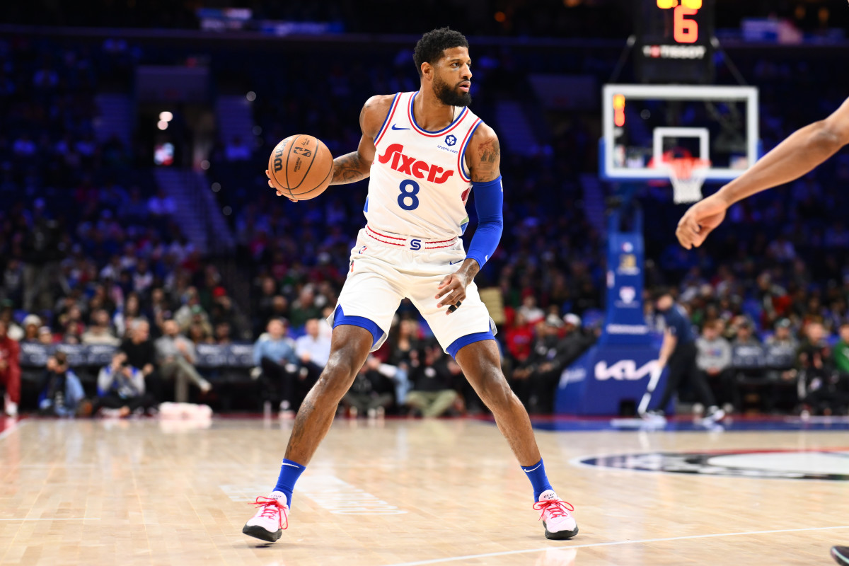 76ers' Blockbuster NBA Trade Rumors for Paul George Described in One Word - Athlon Sports