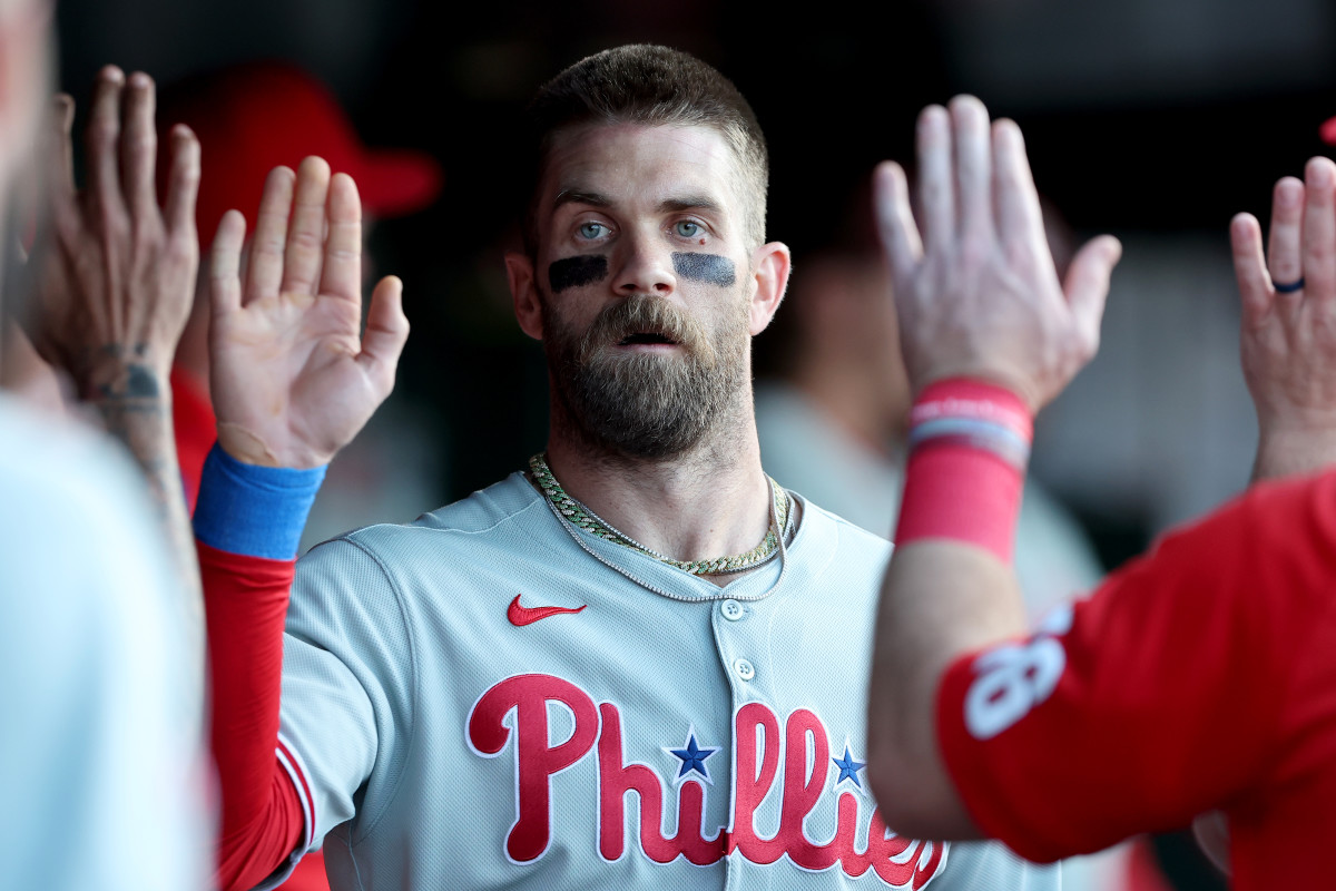 Phillies Make Bryce Harper Announcement Before Padres Game - Athlon Sports