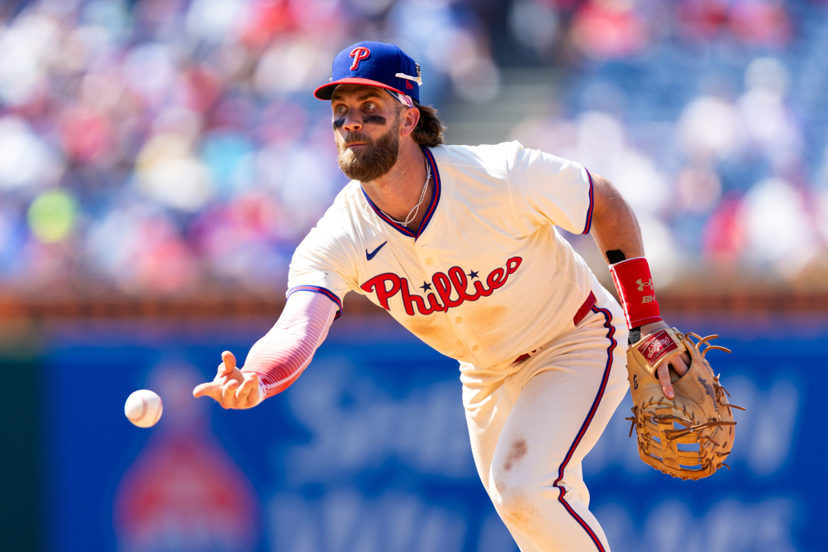 Bryce Harper's Return Draws Six-Word Reaction from Phillies - Athlon Sports
