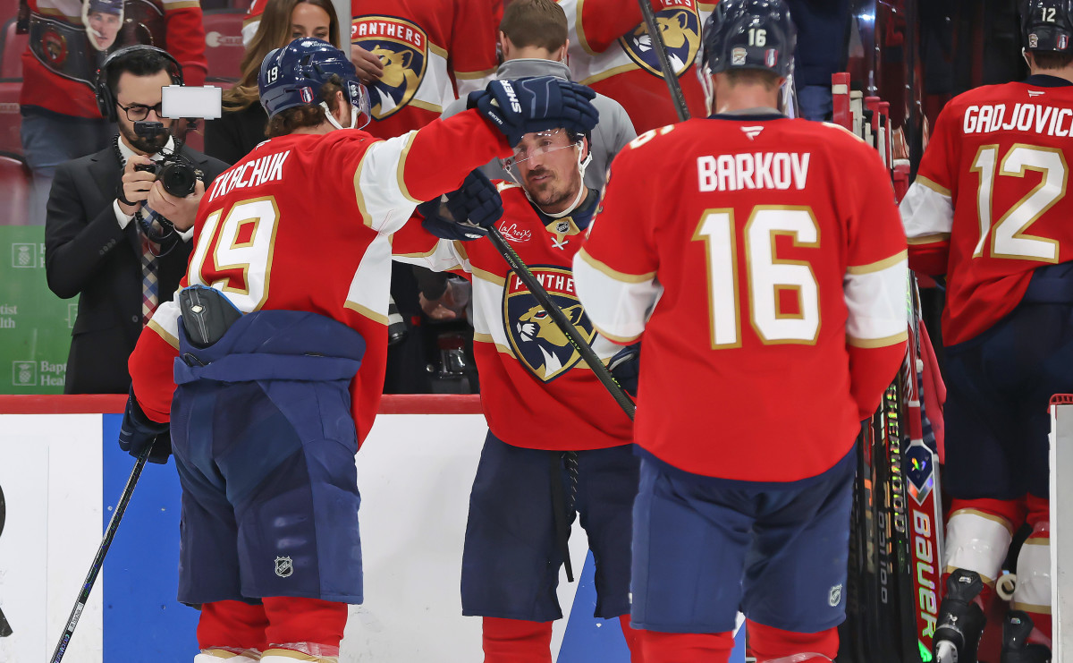 Matthew Tkachuk’s First Post After Brad Marchand's $32 Million Extension - Athlon Sports