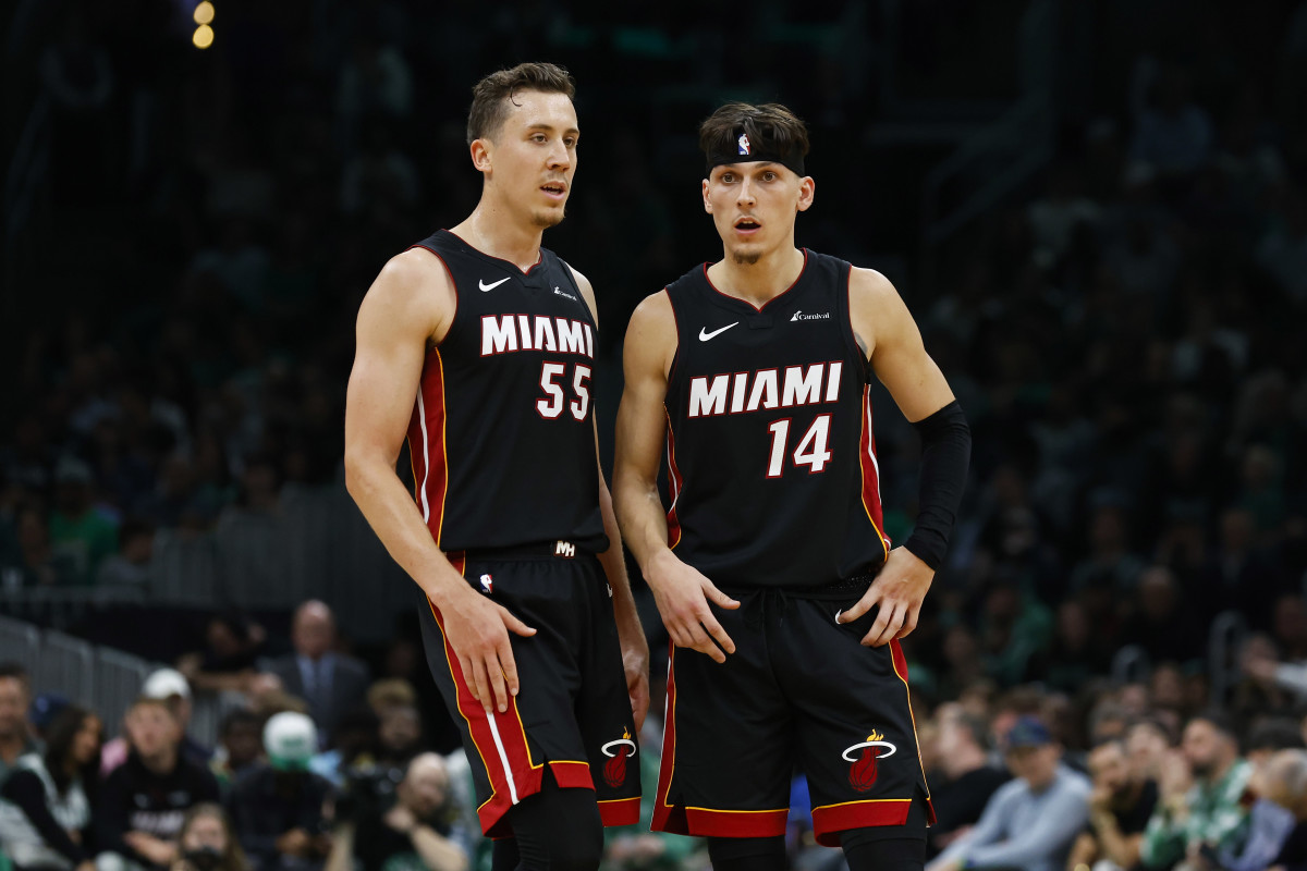 Tyler Herro Sends 5-Word Message After Duncan Robinson Trade - Athlon Sports