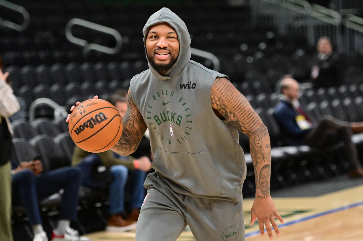Tension Revealed Between Damian Lillard and Bucks Prior to Release - Athlon Sports