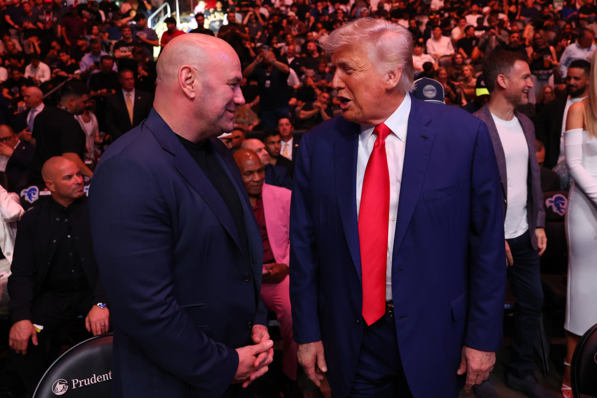 Donald Trump and Dana White