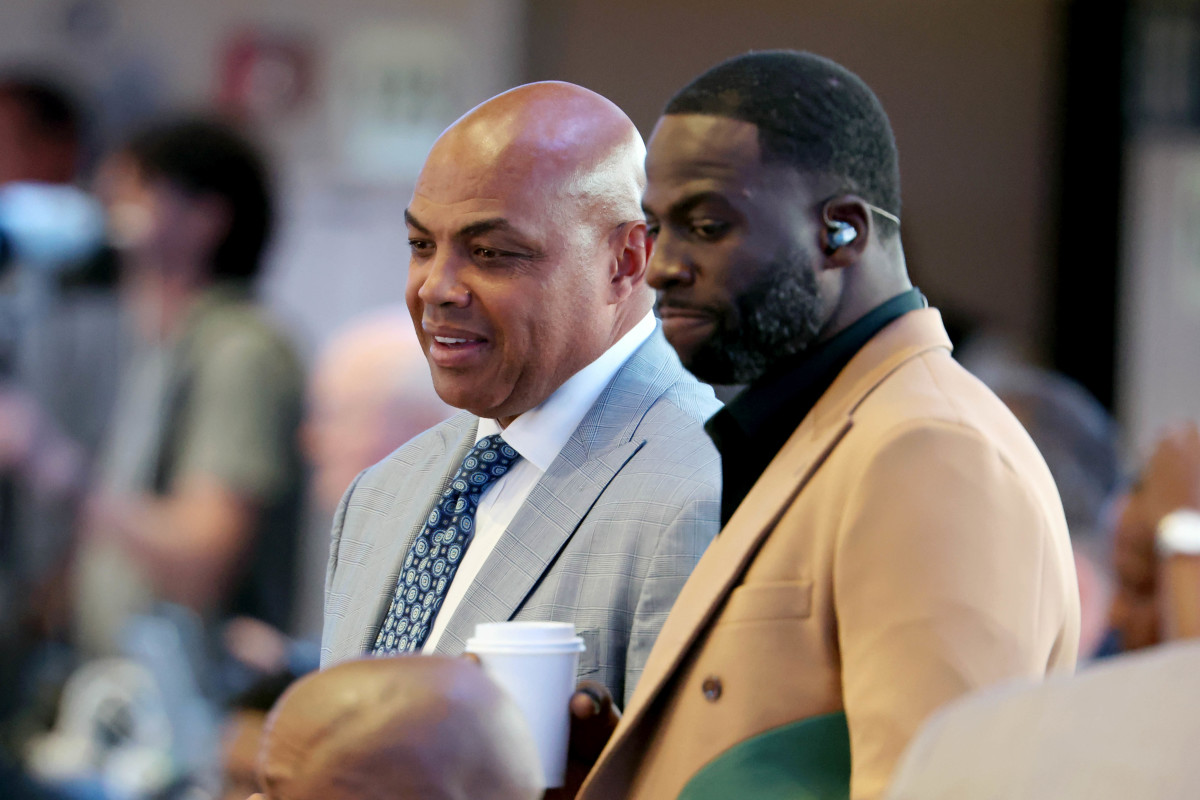 NBA legend Charles Barkley and Golden State Warriors forward Draymond Green.