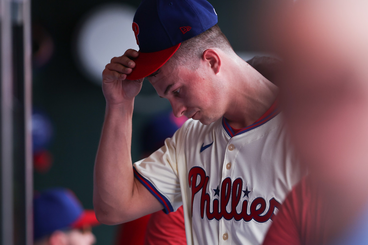 Phillies Demote Struggling Rookie Pitcher Ahead Of Reds Series - Athlon Sports