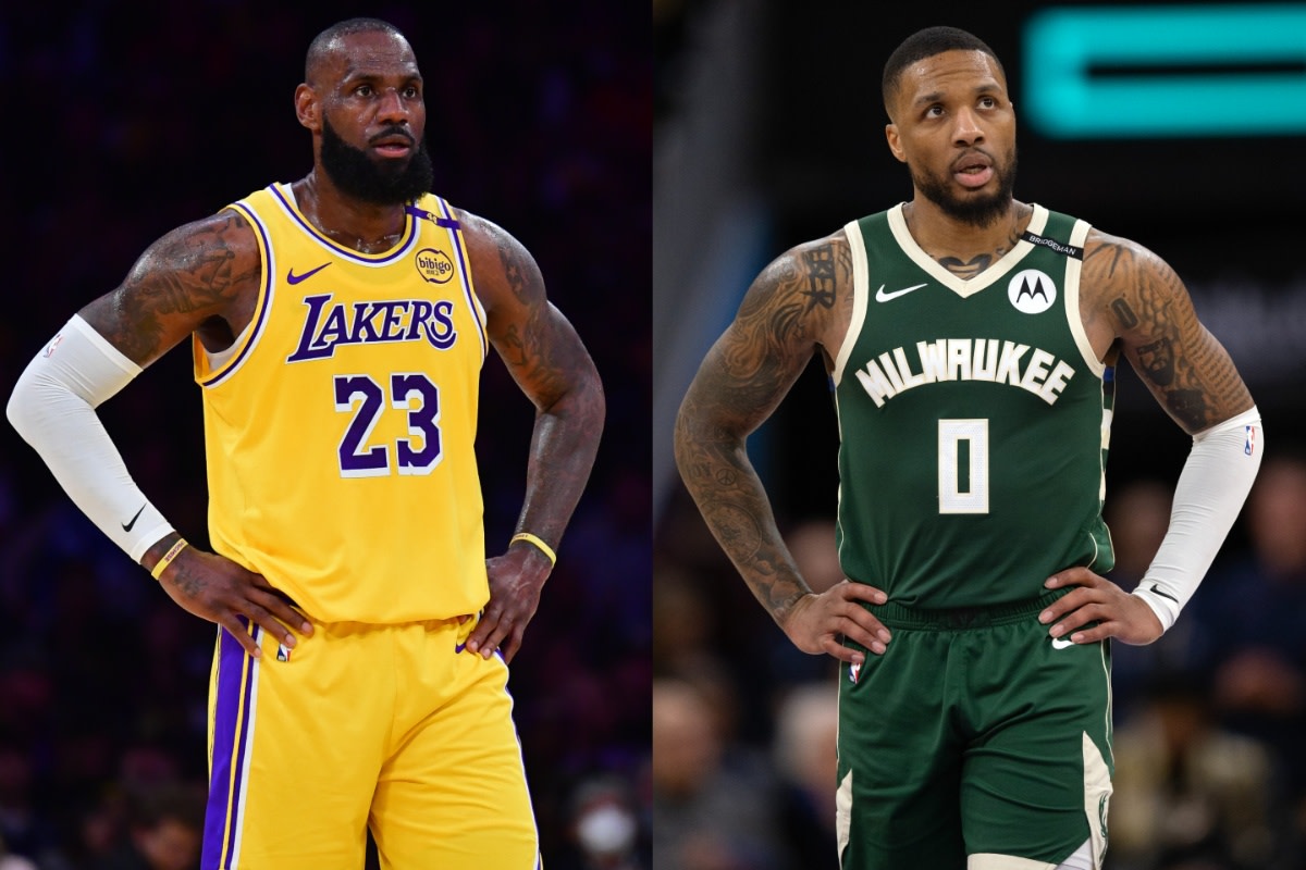 LeBron James' Damian Lillard Comment Resurfaces After Lakers Report - Athlon Sports