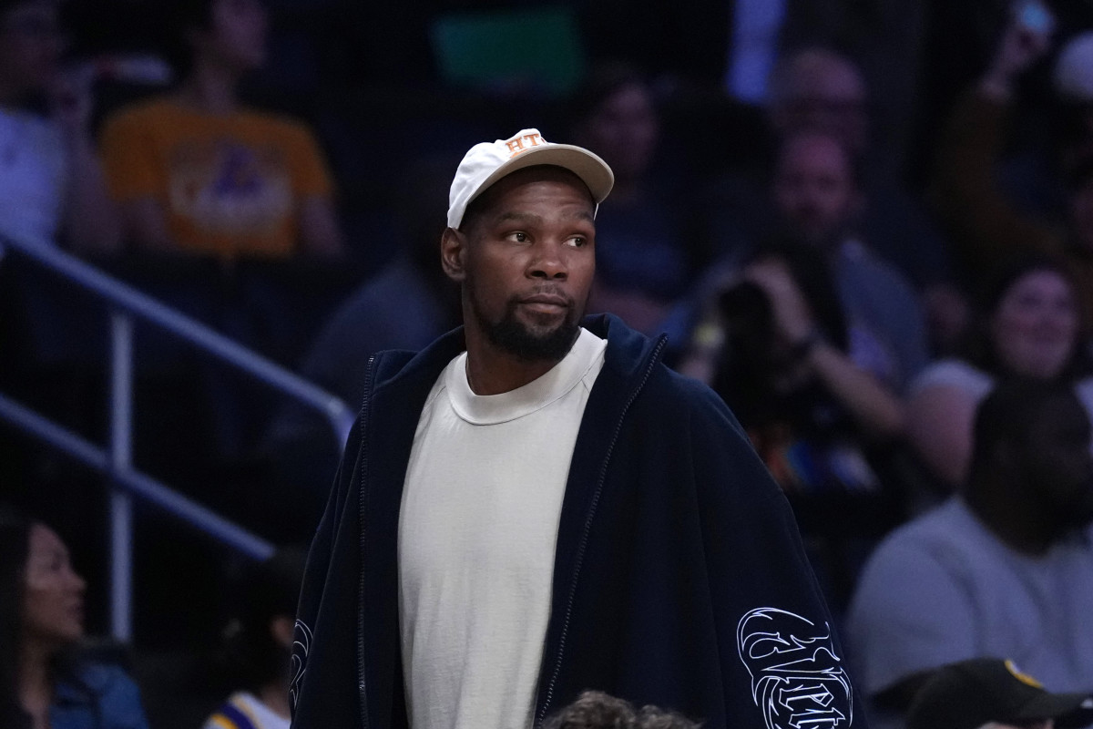 Kevin Durant's New Rockets Jersey Number an Ode to Former Team - Athlon Sports