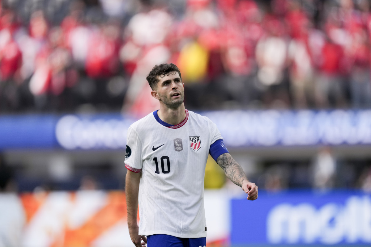Gold Cup Final Why Is Christian - Christian Pulisic 10 Of The United States 
