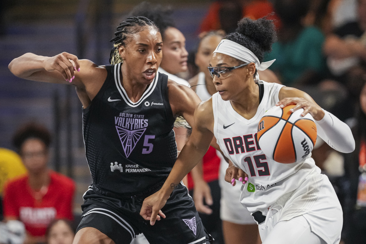 Golden State Valkyries vs Atlanta Dream A Historic First Meeting 2 WNBA Announced Dream Forward's Accomplishment in Win Over Valkyries - Athlon Sports