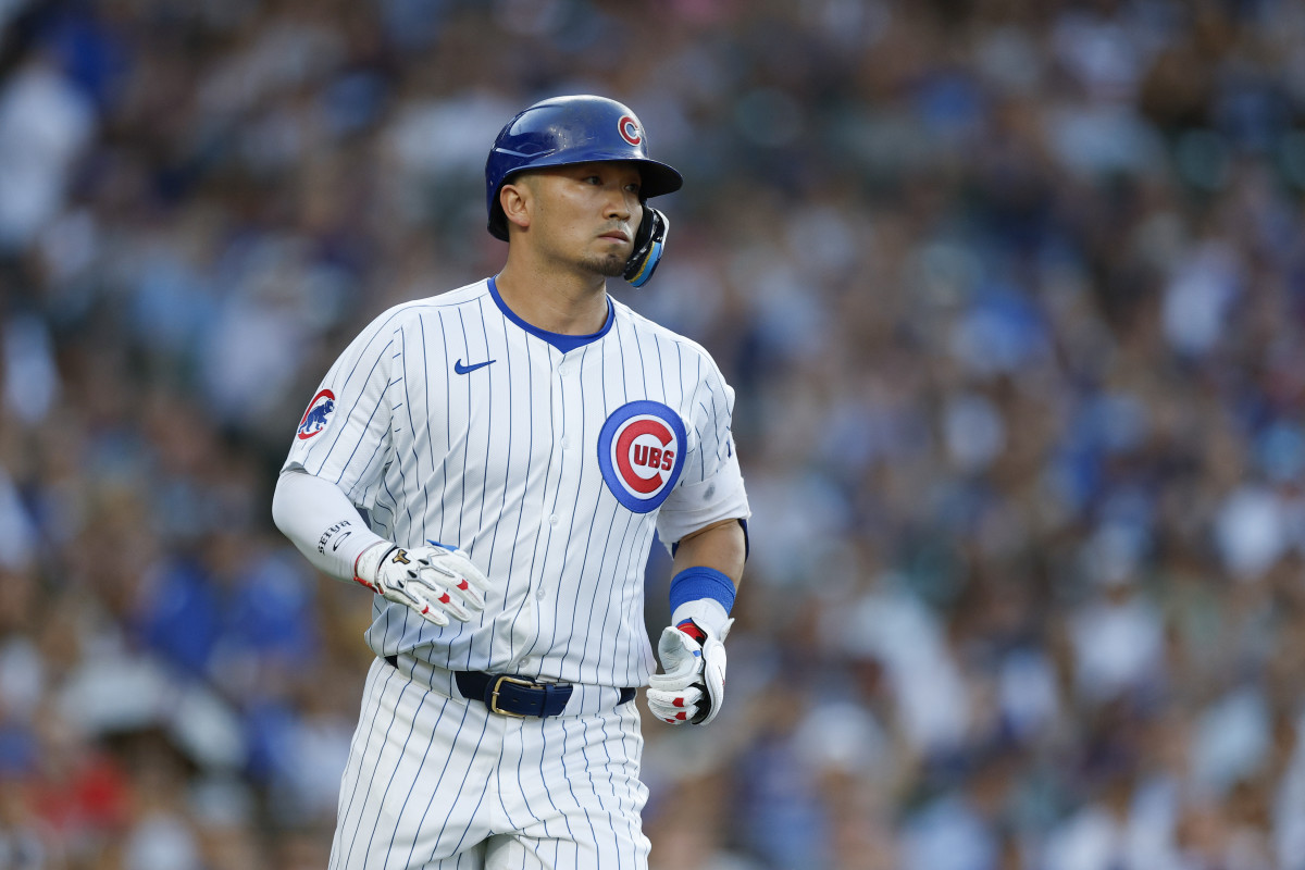 Chicago Cubs designated hitter Seiya Suzuki (27)