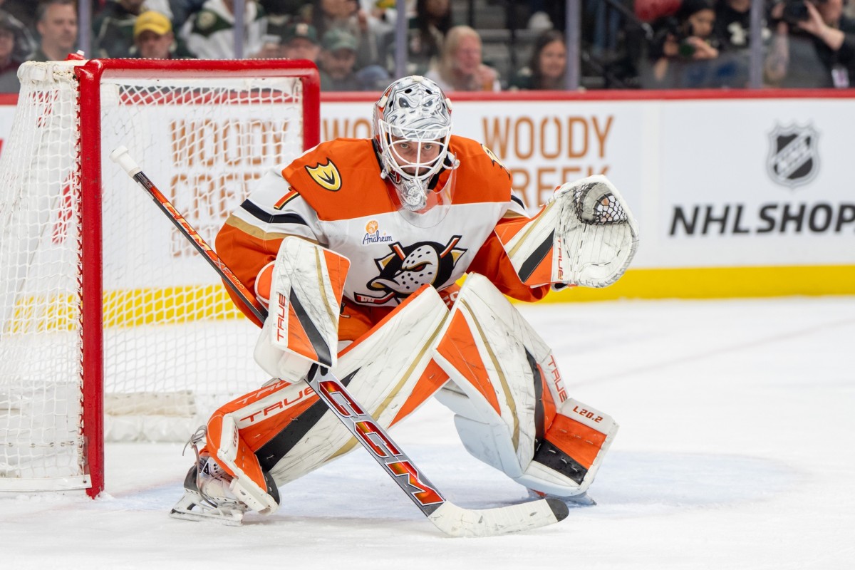 Ducks' Lukas Dostal Receives Eye-Opening Prediction - Athlon Sports