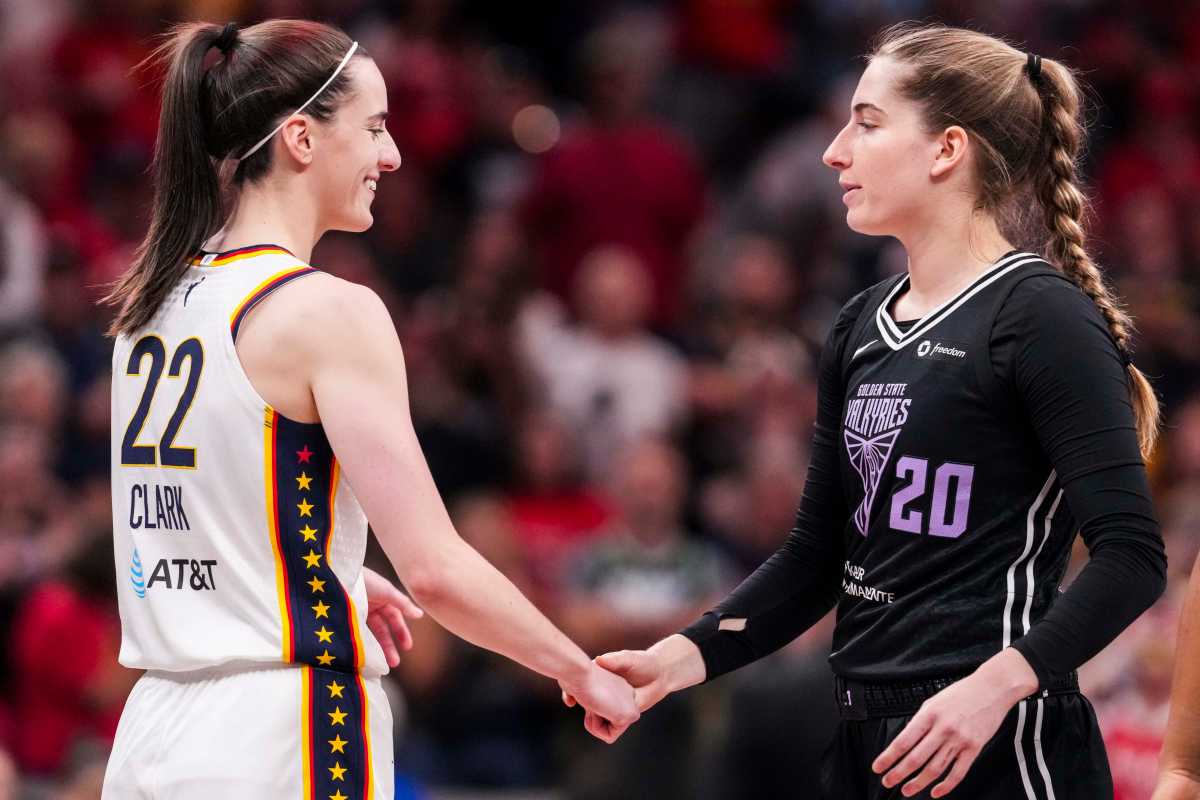 Kate Martin Had Something to Say About Caitlin Clark After Valkyries