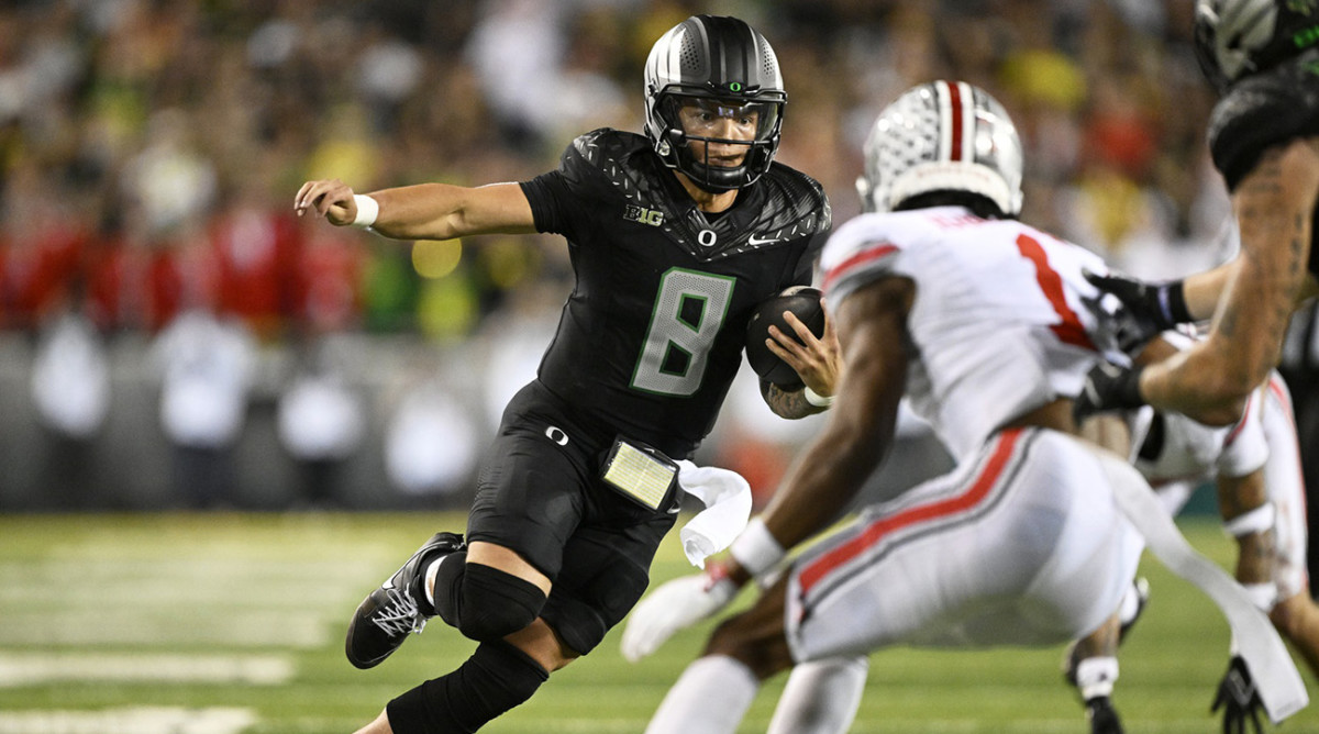 Nick Saban Has High Praise For Oregon Duck Quarterback Dillon Gabriel ...