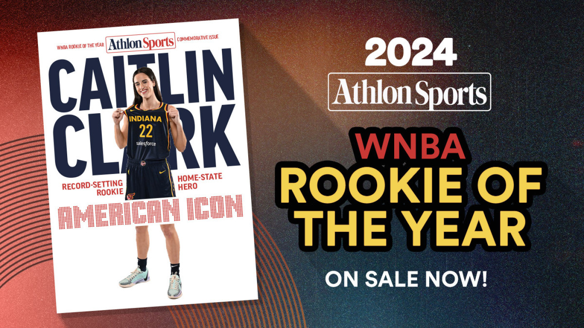 Caitlin Clark magazine cover - WNBA Rookie of the Year