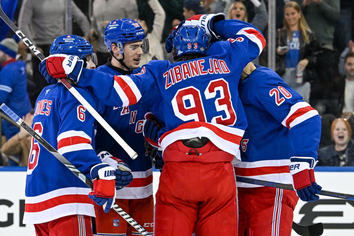 Rangers Facing Backlash for Controversial Banner: 'Can't Use That Word' -  Athlon Sports