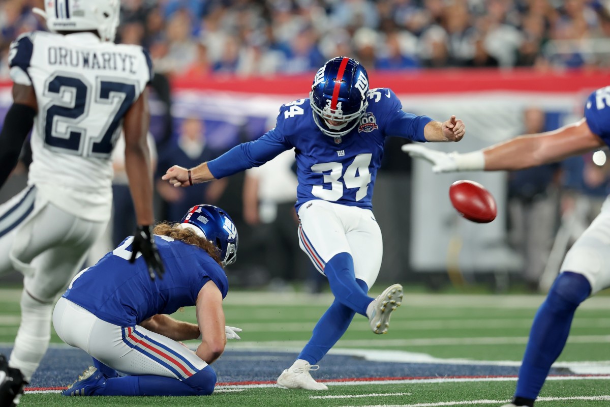 New York Giants Rule Out Greg Joseph As Kicker Chaos Continues - Athlon Sports