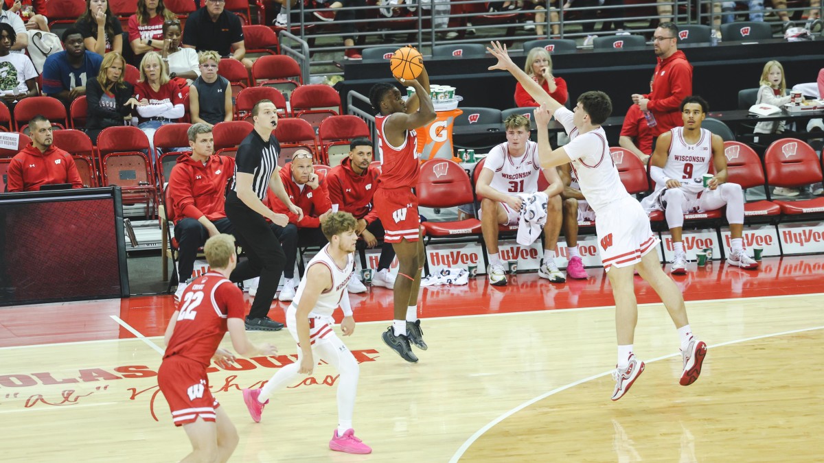 Wisconsin Basketball RedWhite Scrimmage Big Takeaways from Defensive